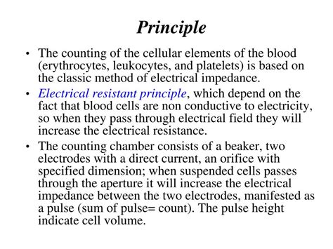 principle of cbc